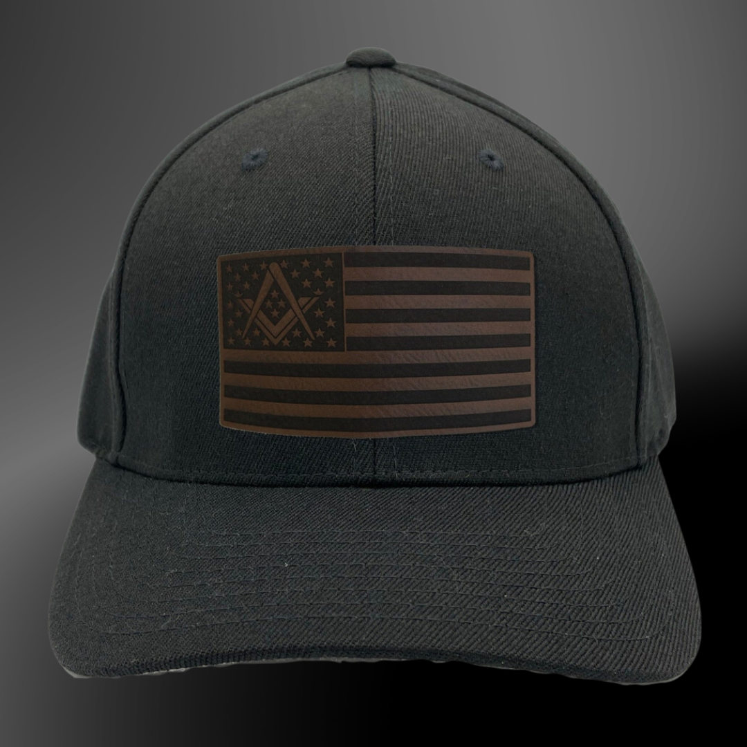 Leather S&C USA Flag