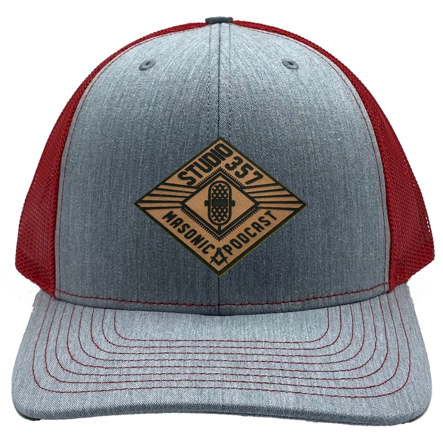 Studio 357 Podcast - Crimson Trucker hat