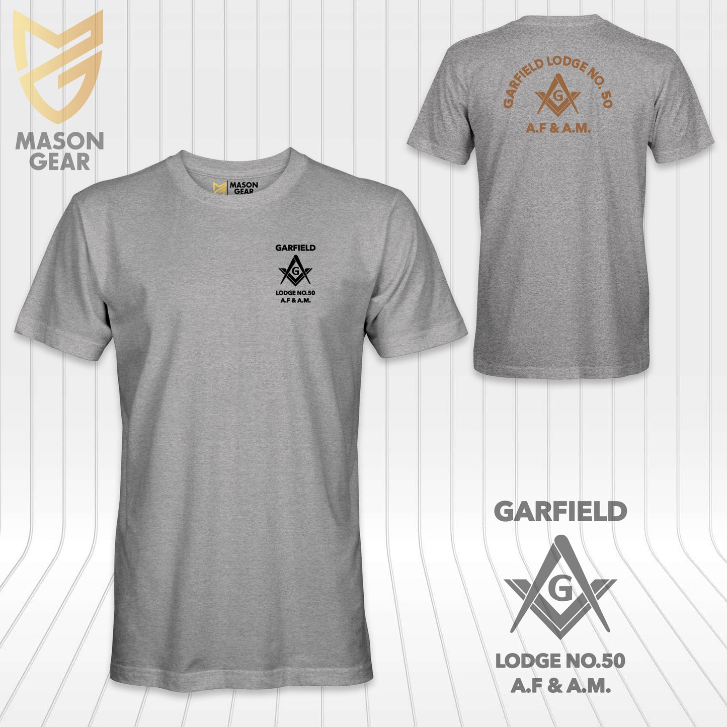 Garfield Lodge No.50 A.F.&A.M - T-shirt