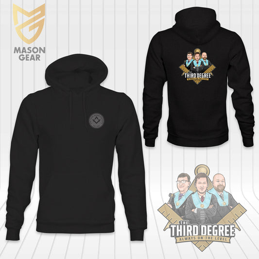 The Third Degree Podcast  - Square and Compass Hoodie