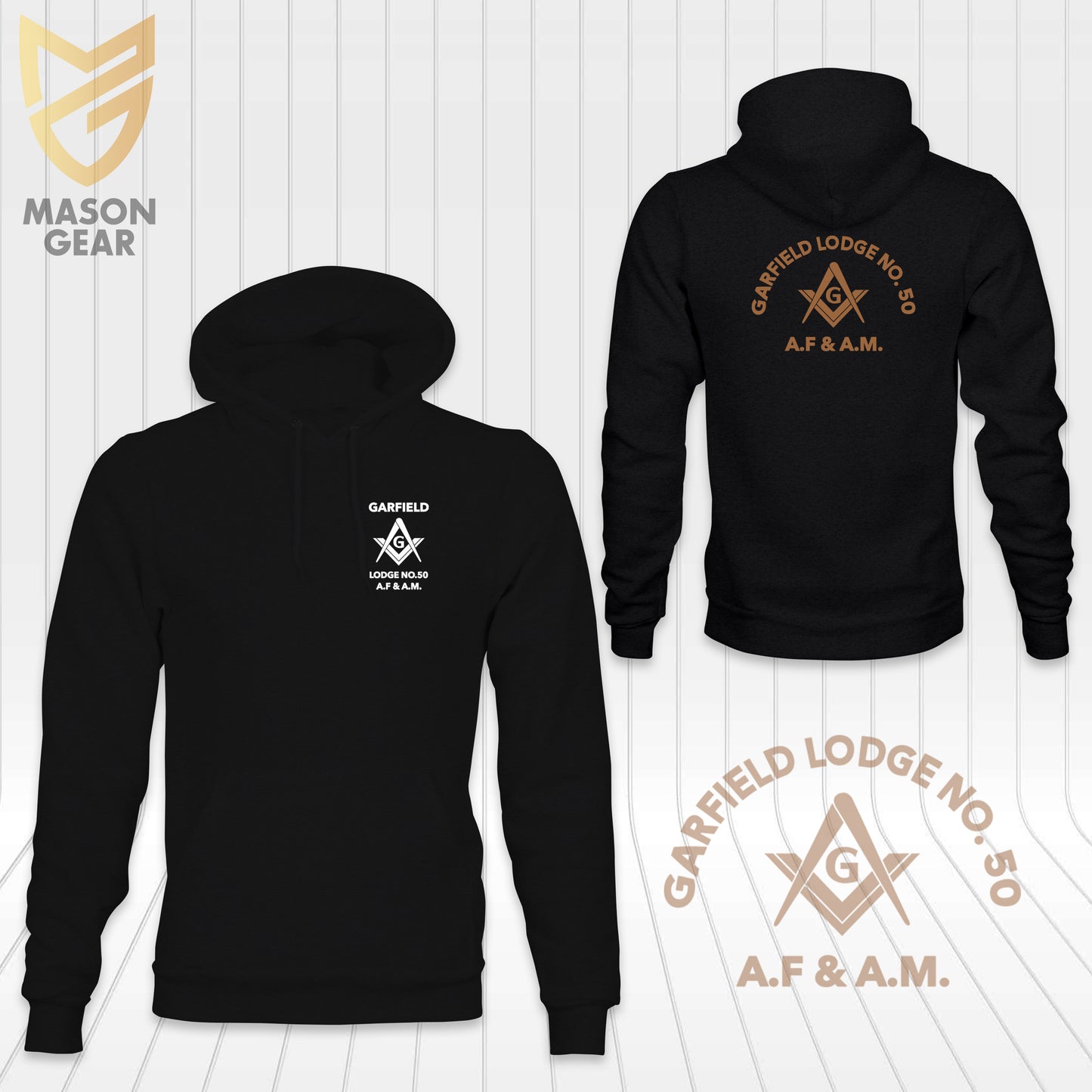 Garfield Lodge No.50 A.F.&A.M - hoodie