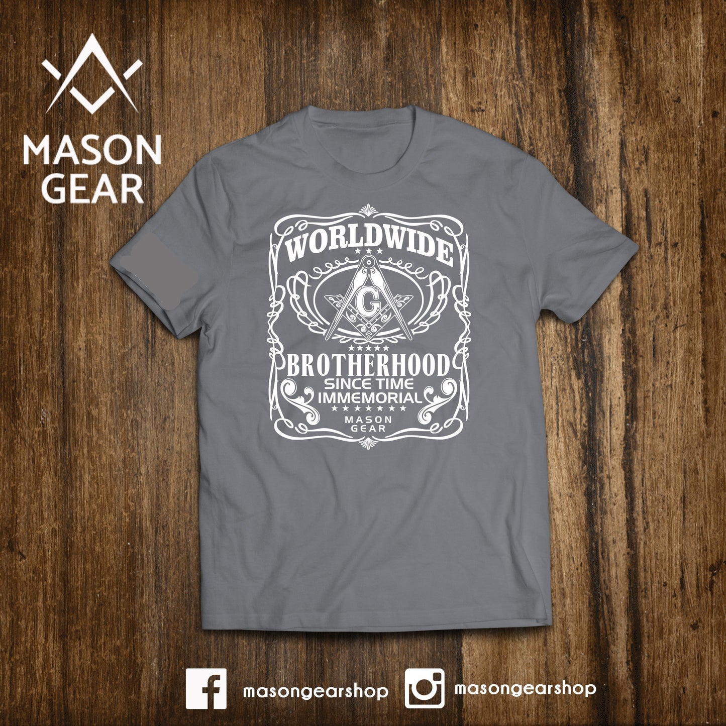 Worldwide Brotherhood - tshirt - Mason Gear Shop