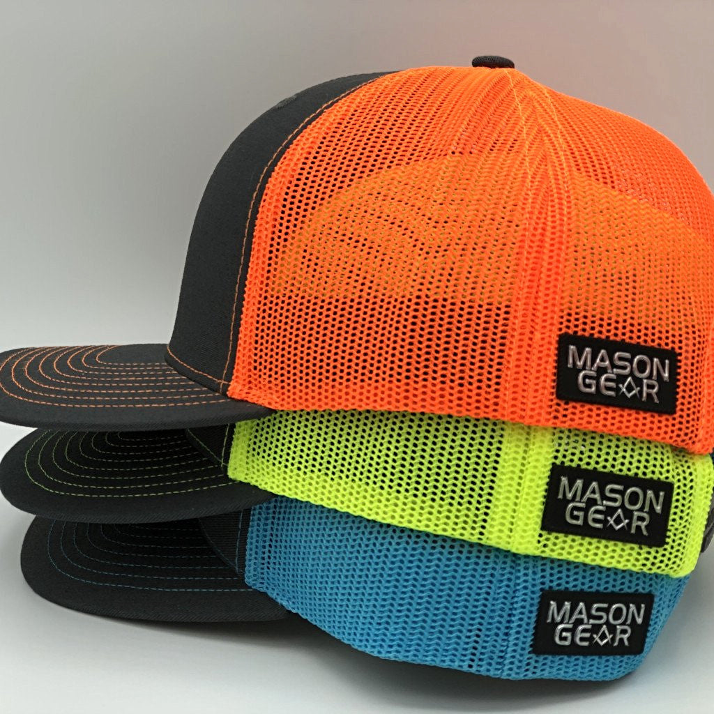 Fluorescent trucker hats shop