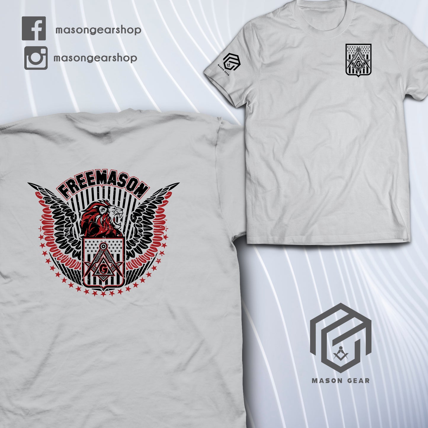 Winged Lion - t-shirt