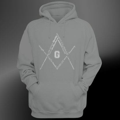 The Square and Compass - hoodie – Mason Gear Shop The Square and Compass - hoodie – Mason Gear Shop