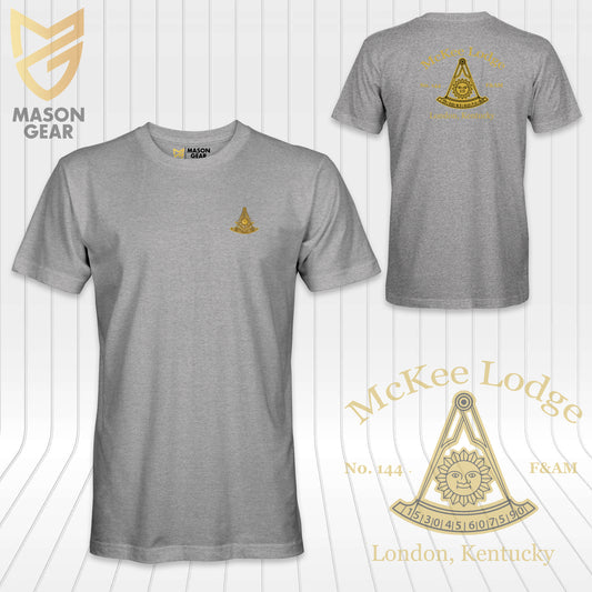 Past Master of McKEE Lodge No.144 F & AM - T-shirt
