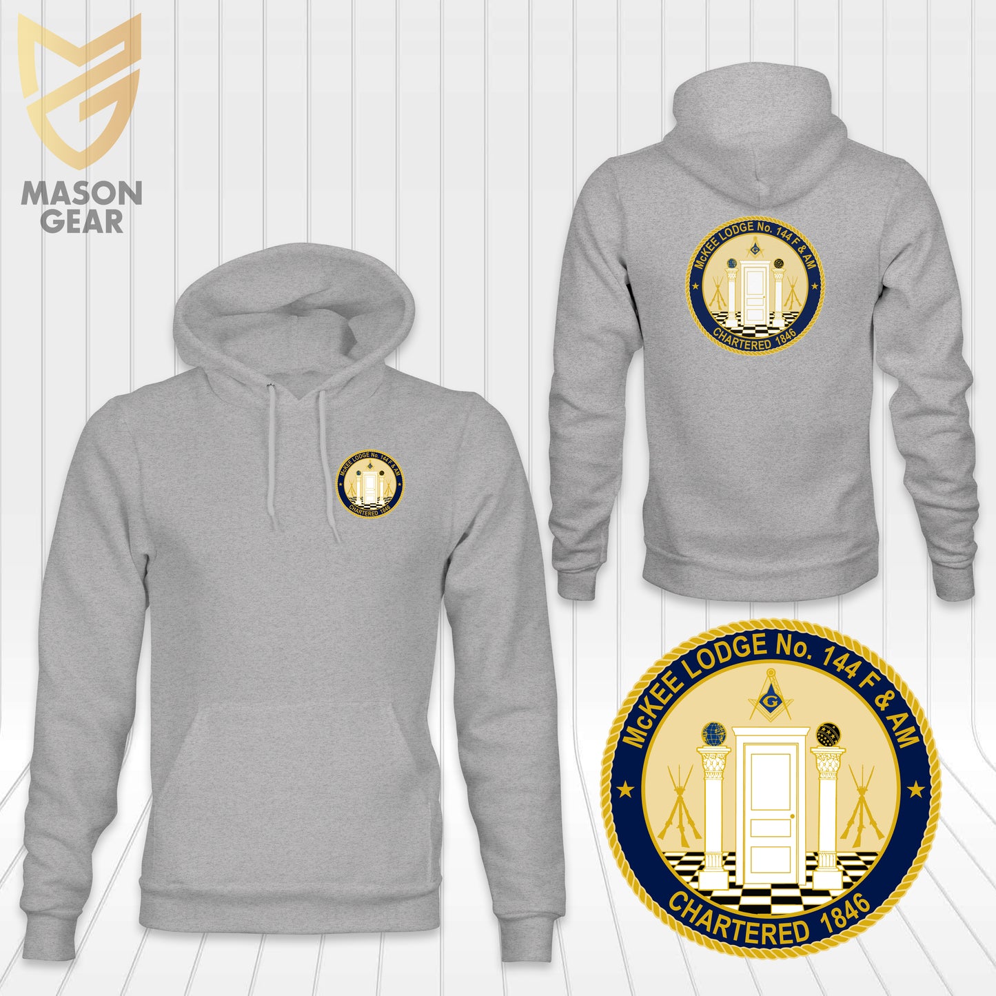 McKEE Lodge No.144 F & AM - hoodie