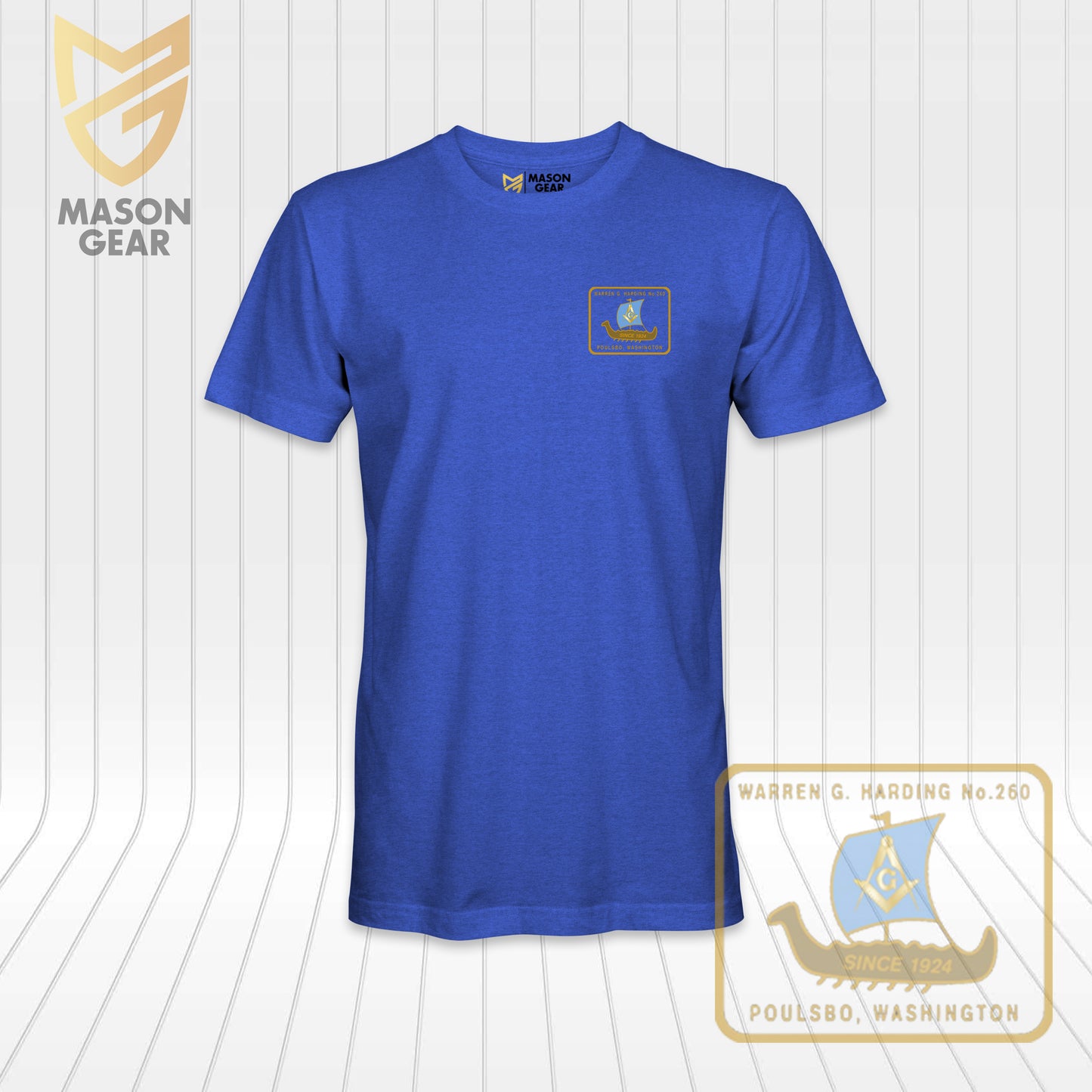 Warren G. Harding Lodge No.260, F.&A.M. - T-shirt