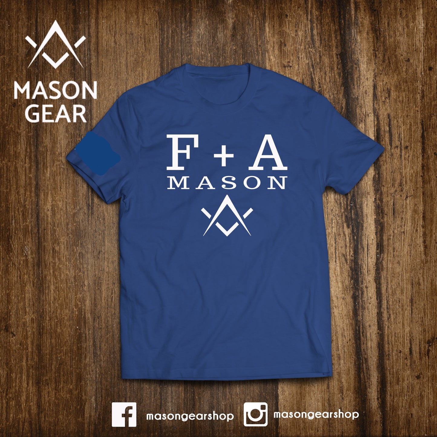 Free and Accepted Mason  - tshirt - Mason Gear Shop