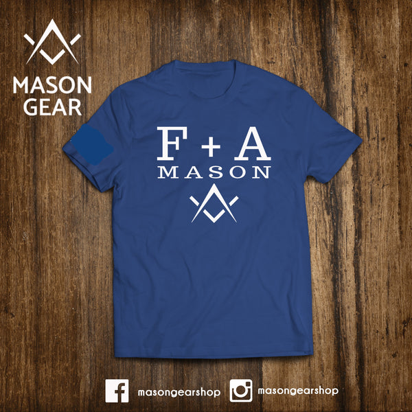 Free and Accepted Mason  - tshirt - Mason Gear Shop