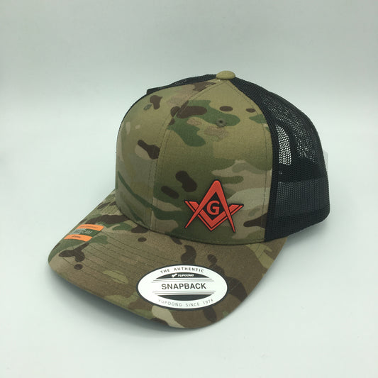 Multi Cam Green Camo caps