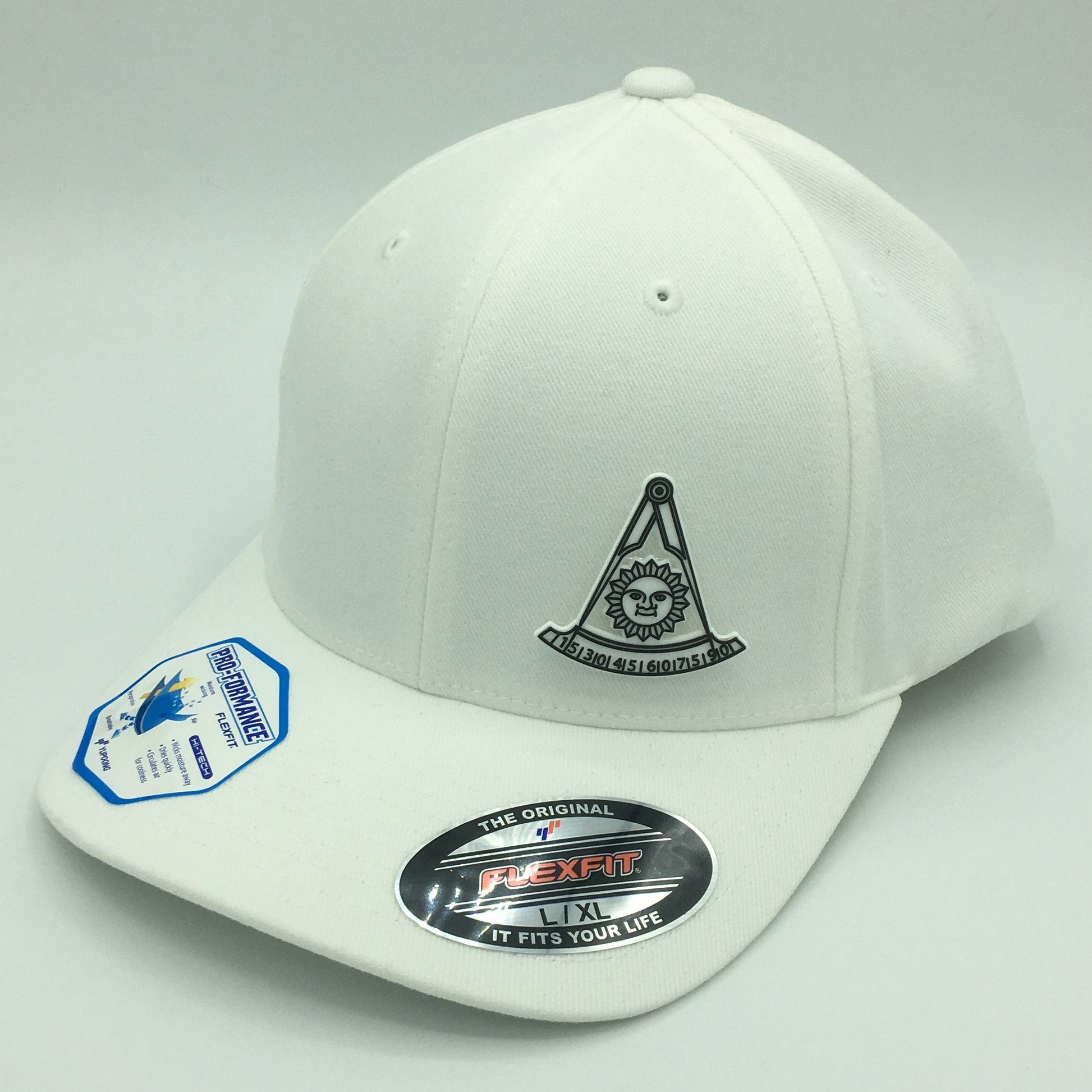 Monochromic Quadrant PAST MASTER fitted caps - Mason Gear Shop