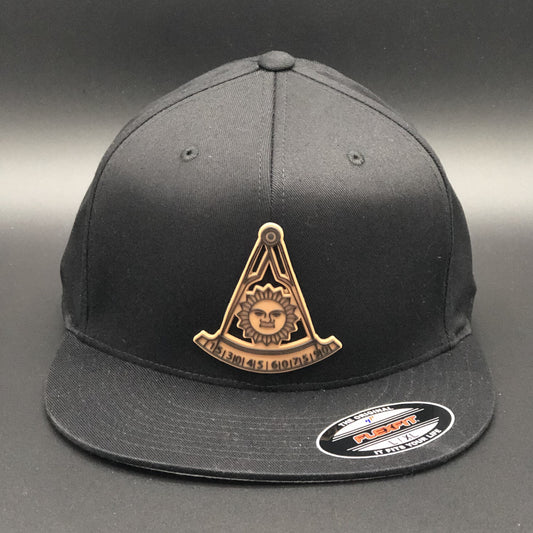 Rubberized Quadrant PAST MASTER fitted caps - Mason Gear Shop