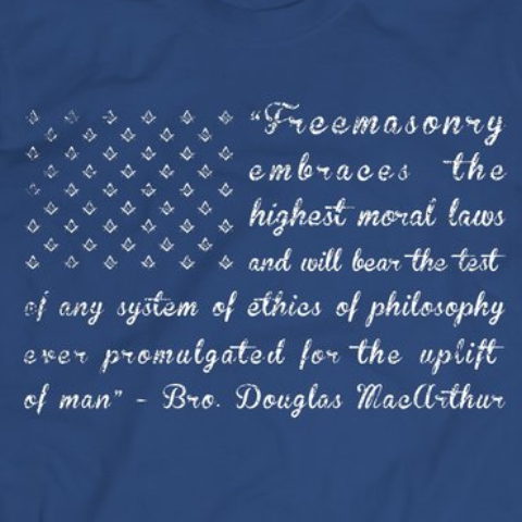 Freemason Flag  - tshirt - Mason Gear Shop