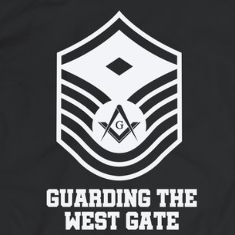 Guarding the West gate - tshirt - Mason Gear Shop