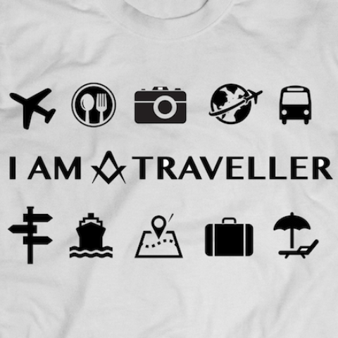 I am a Traveller  - tshirt - Mason Gear Shop