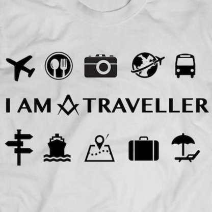 I am a Traveller  - tshirt - Mason Gear Shop