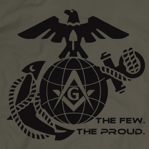 The Few. The Proud. - tshirt - Mason Gear Shop