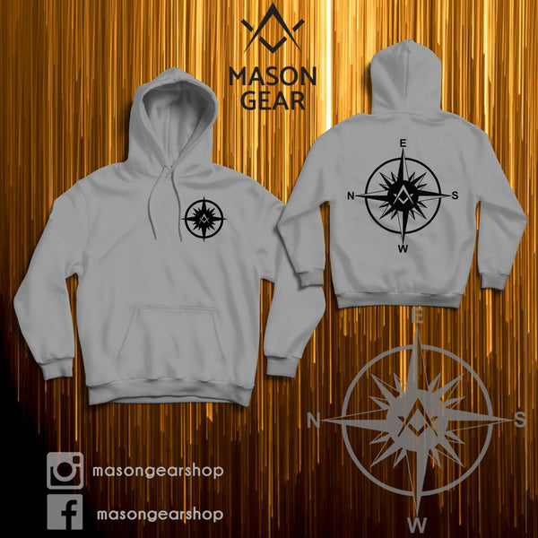 Freemasonry Compass- Hoodie - Mason Gear Shop