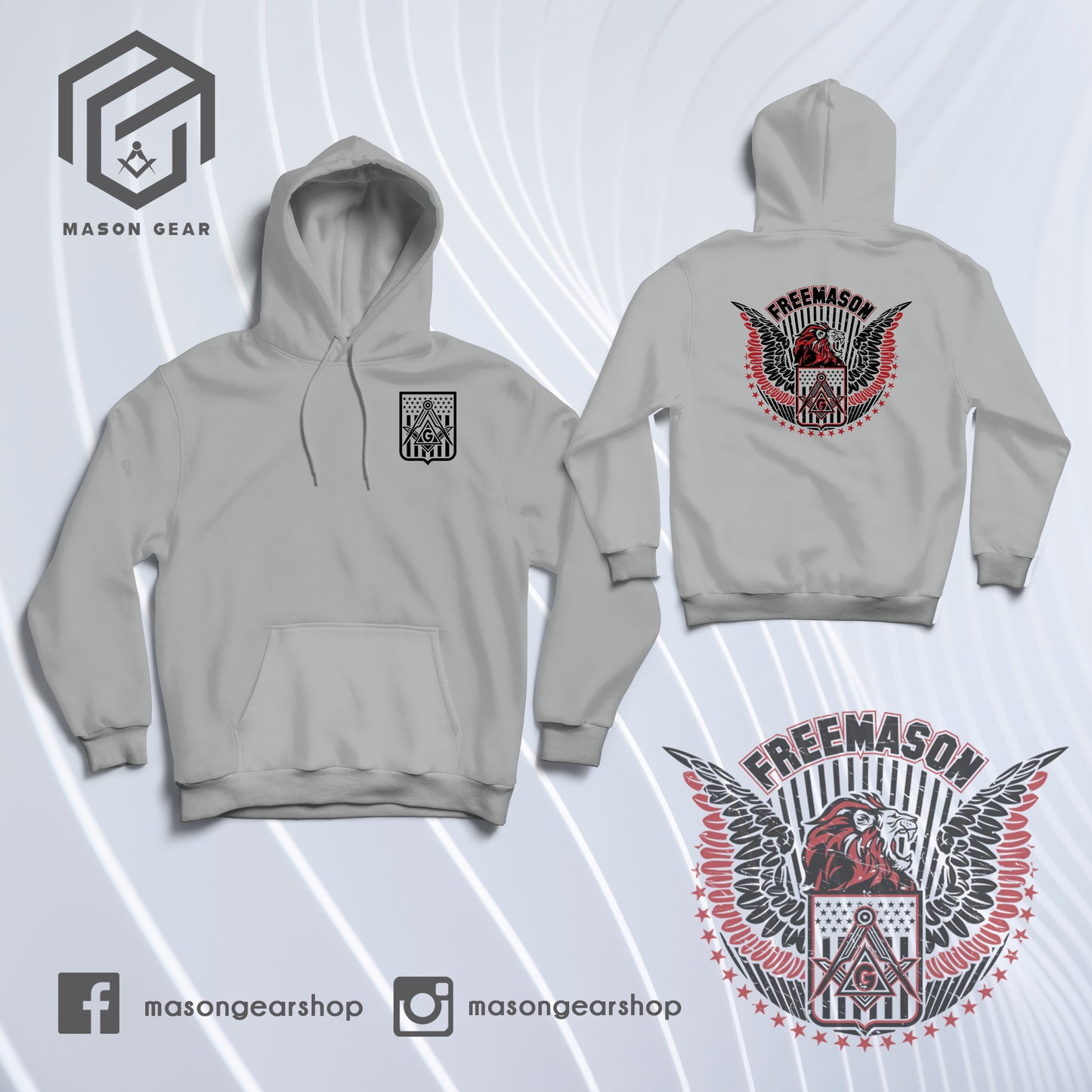 Winged Lion - Hoodie