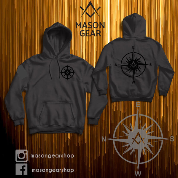 Freemasonry Compass- Hoodie - Mason Gear Shop
