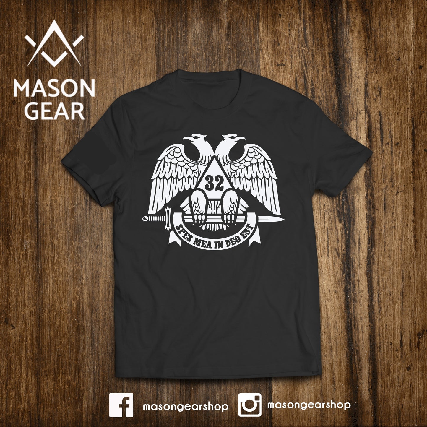 Scottish Rite Wings Down - tshirt - Mason Gear Shop