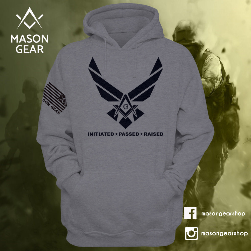 Initiated, Passed, Raised - hoodie - Mason Gear Shop