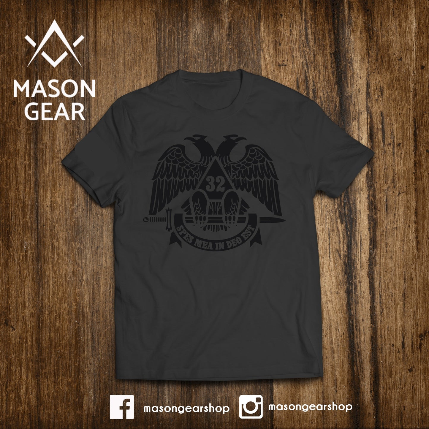 Scottish Rite Wings Down - tshirt - Mason Gear Shop