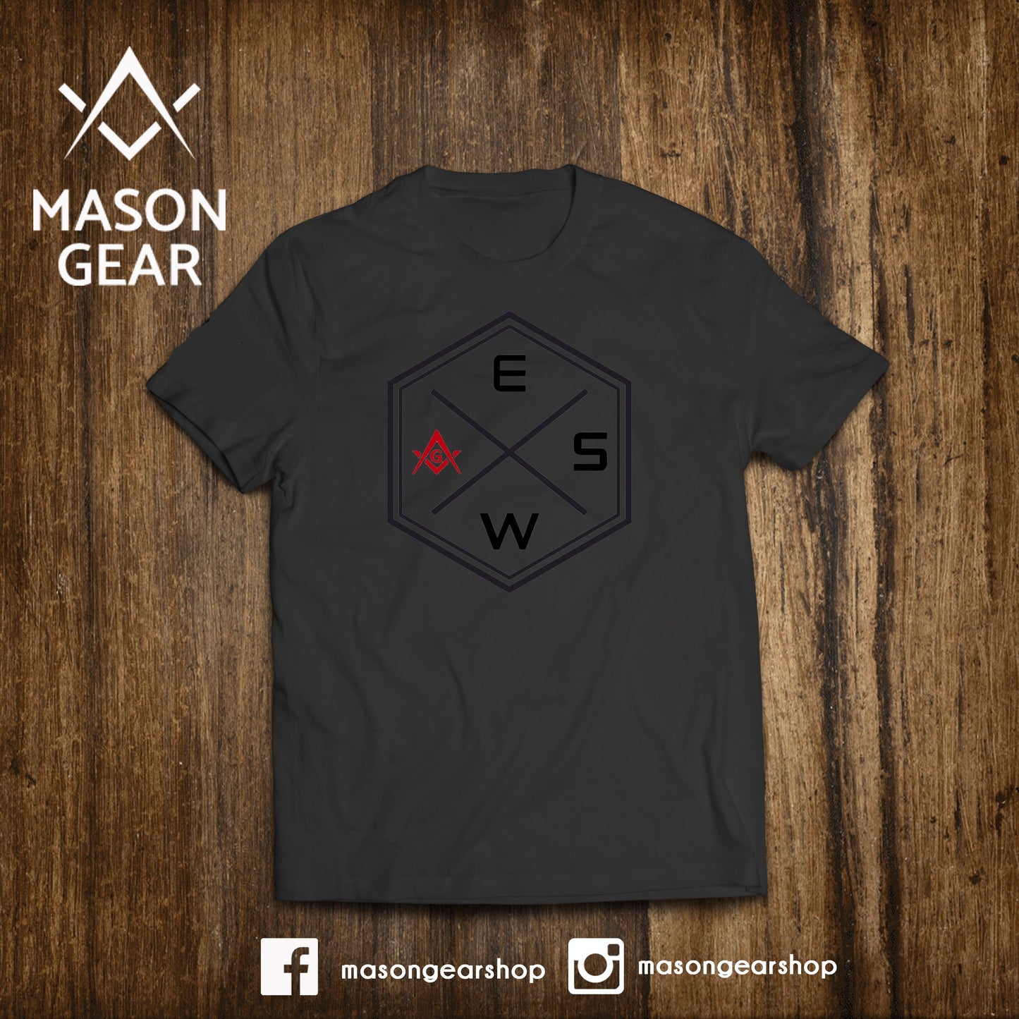 Moral Compass- tshirt - Mason Gear Shop