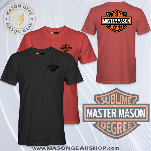 Master Mason Bar & Shield - T-Shirt