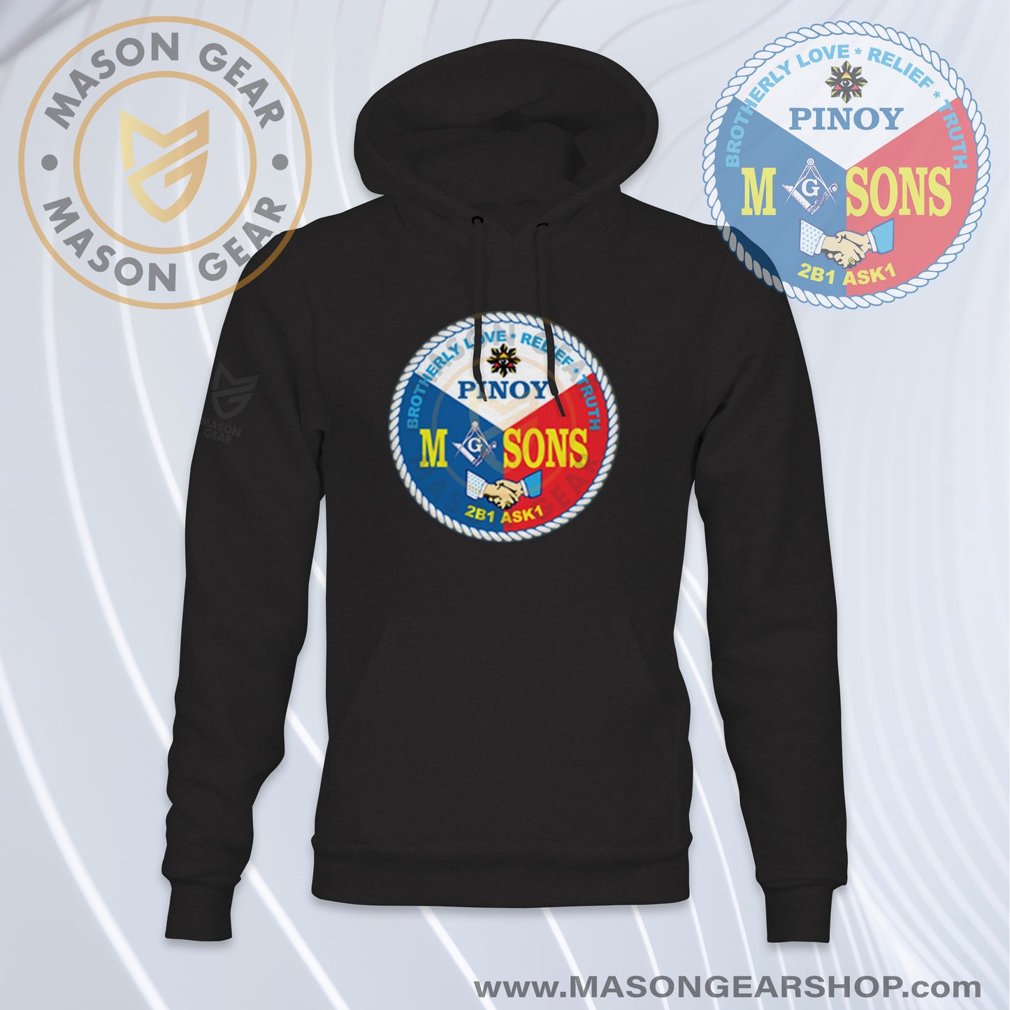 Pinoy Masons hoodie