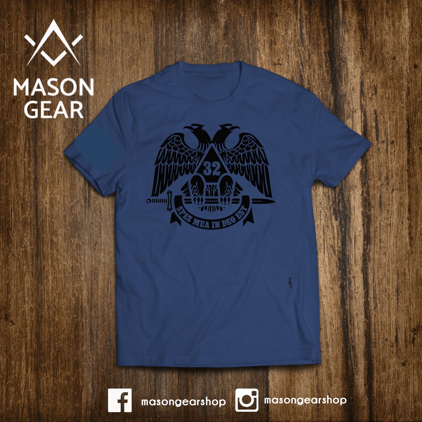 Scottish Rite Wings Down - tshirt - Mason Gear Shop