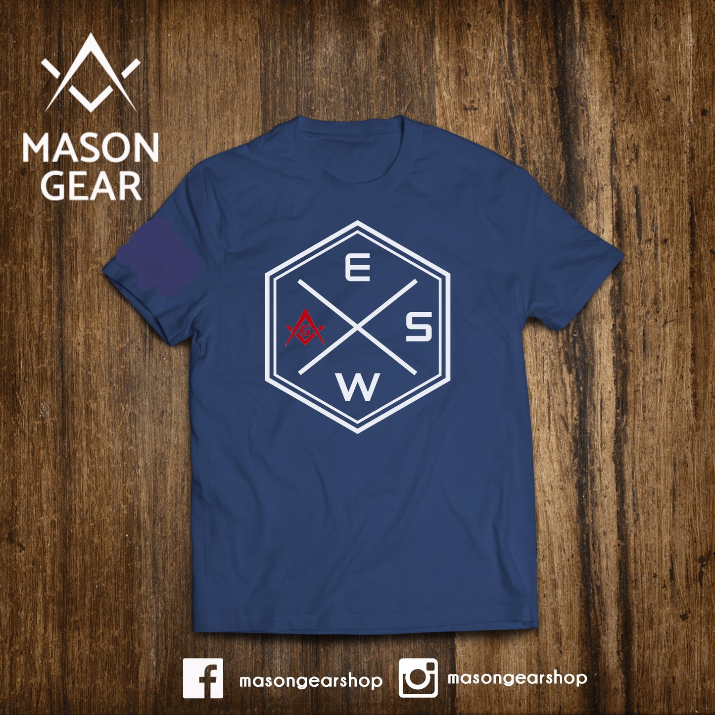 Moral Compass- tshirt - Mason Gear Shop