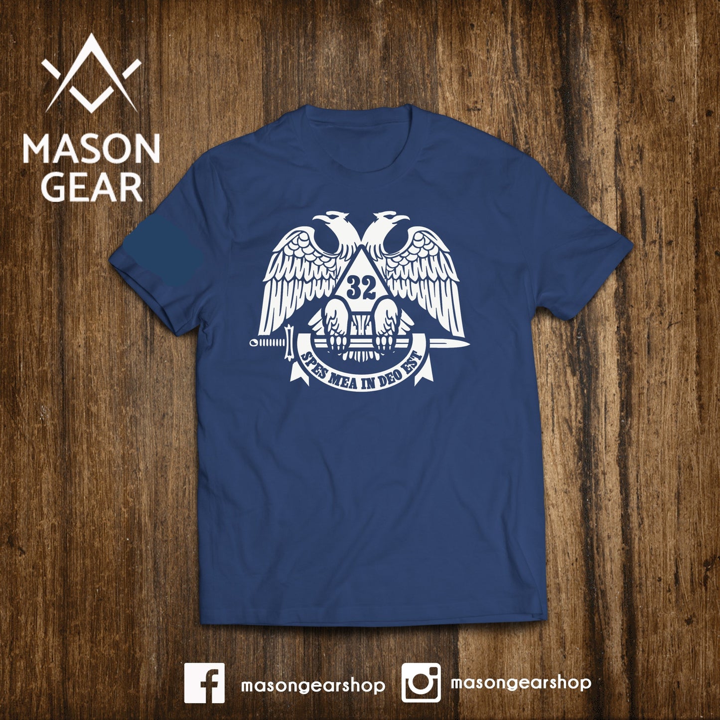 Scottish Rite Wings Down - tshirt - Mason Gear Shop