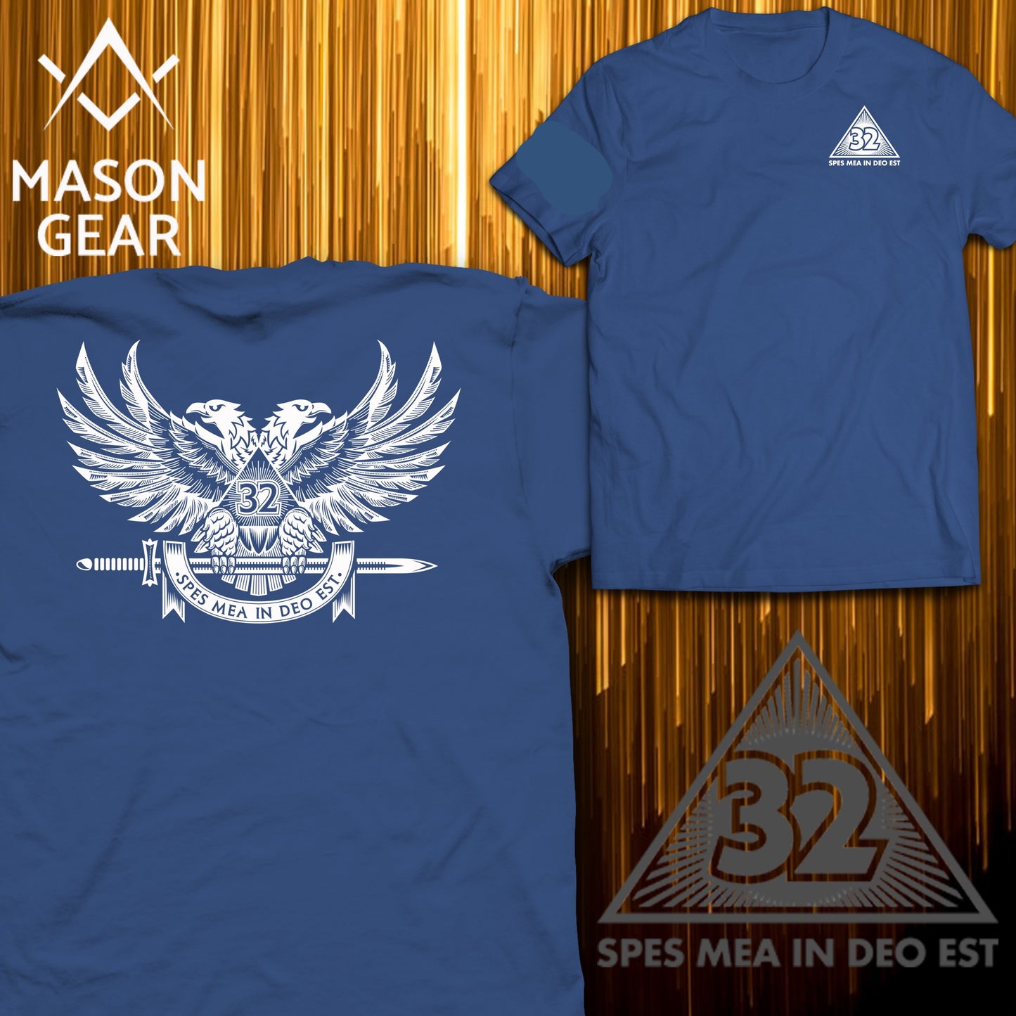 Scottish Rite Wings Up Ver.2 - tshirt