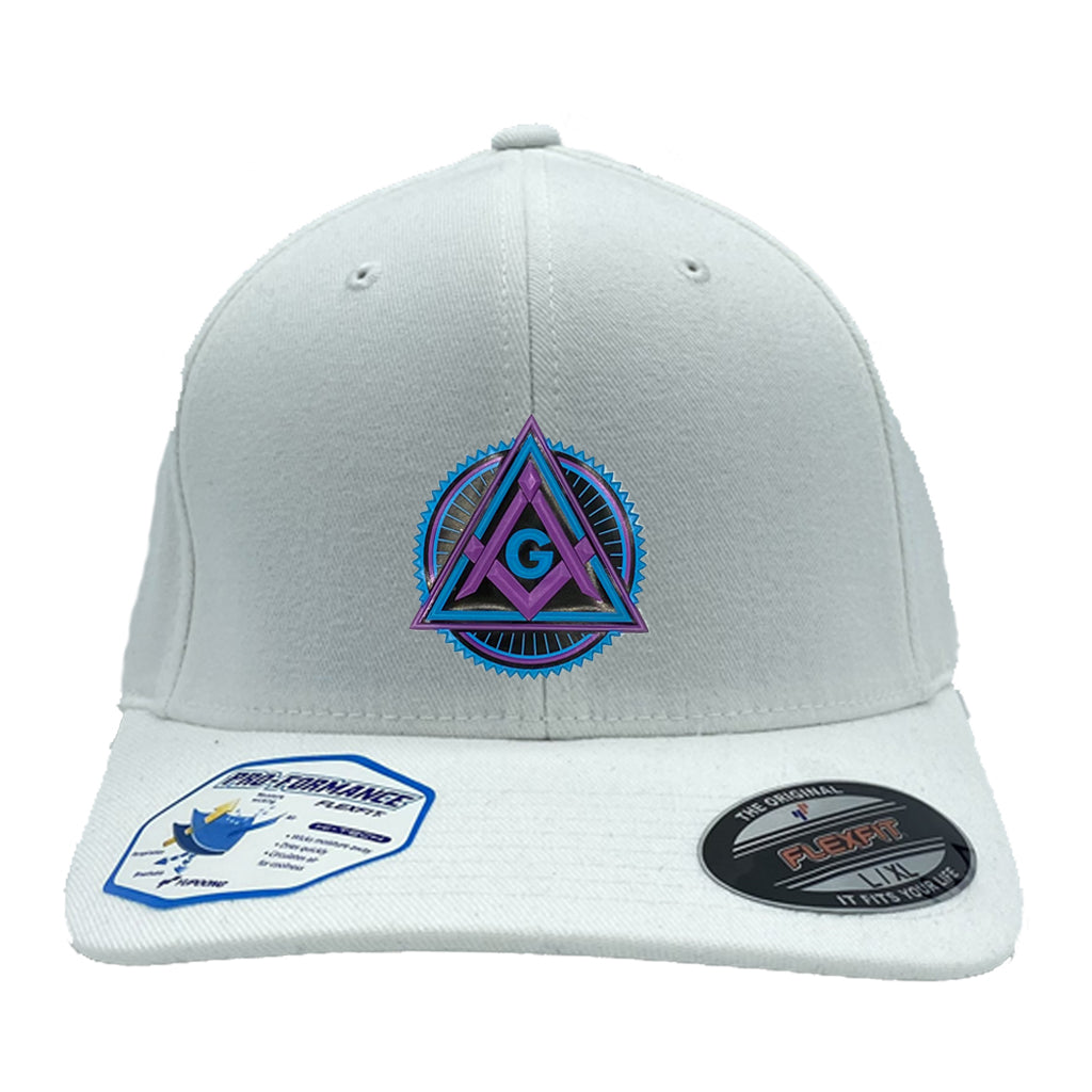 Bevelled Square and Compass- Curve Brim