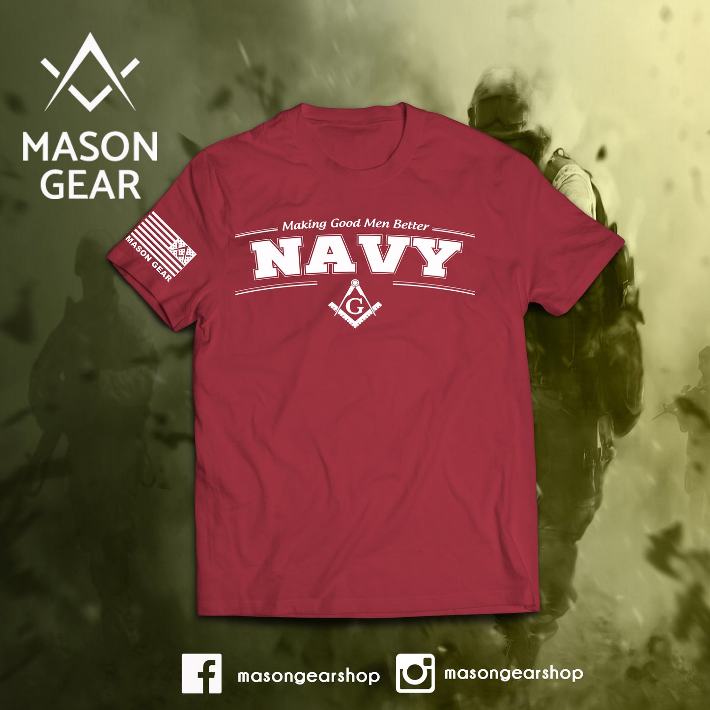 Making good men better - tshirt - Mason Gear Shop