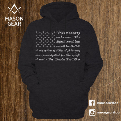 Freemason Flag - Hoodie - Mason Gear Shop