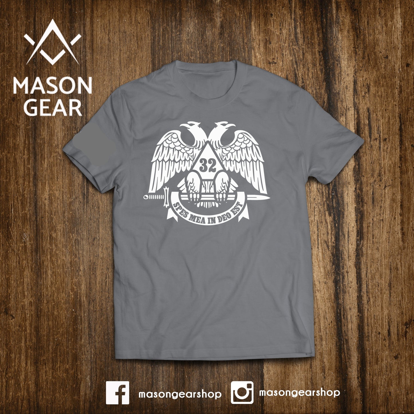 Scottish Rite Wings Down - tshirt - Mason Gear Shop