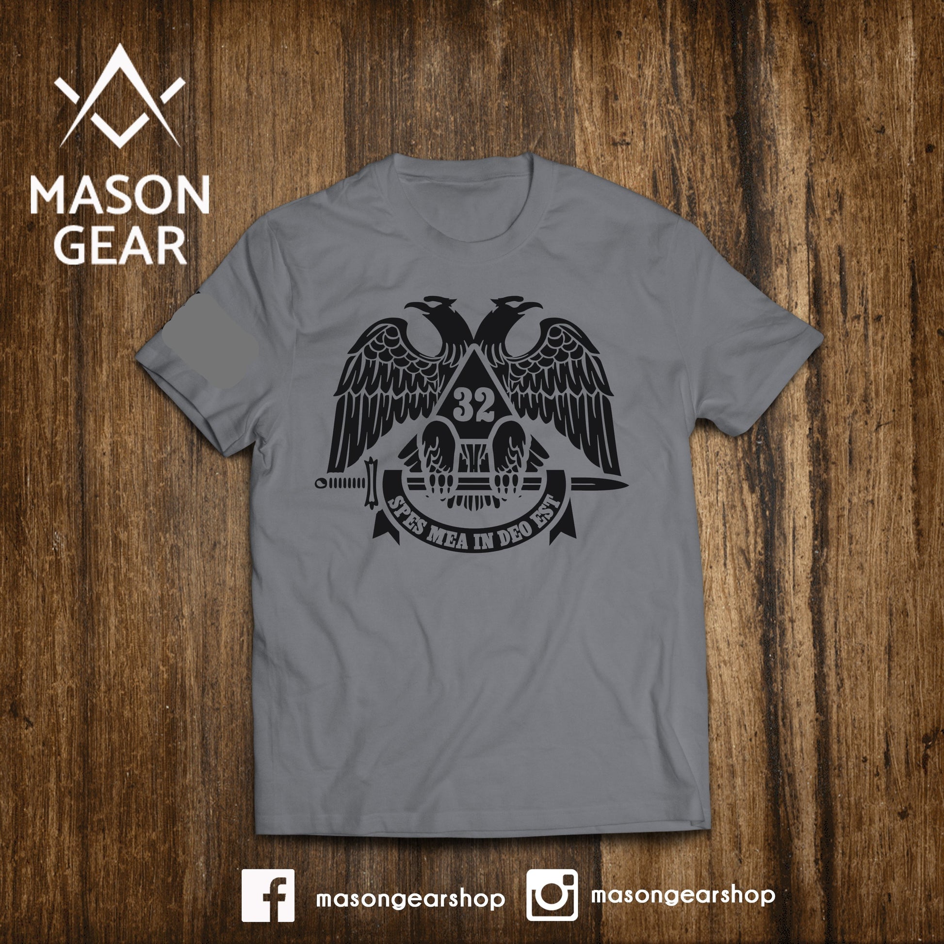 Scottish Rite Wings Down - tshirt - Mason Gear Shop