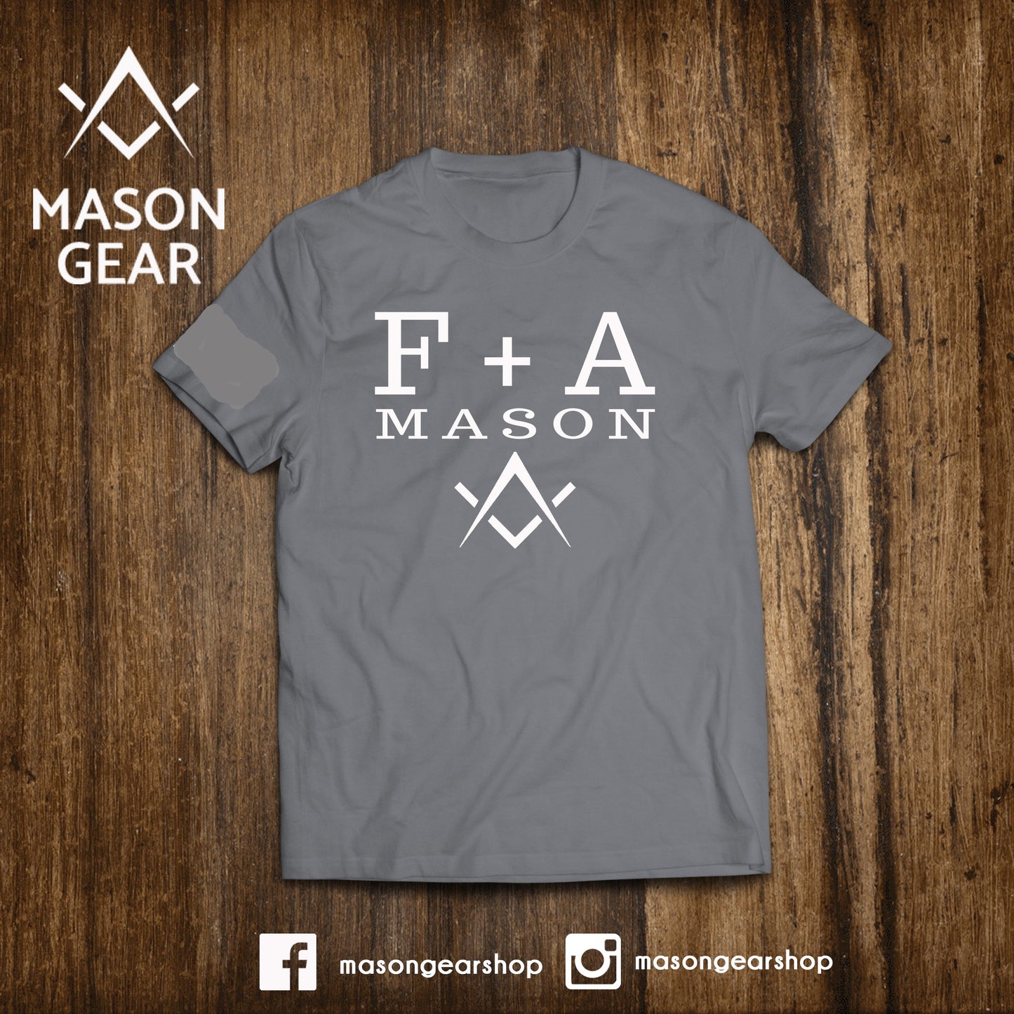 Free and Accepted Mason  - tshirt - Mason Gear Shop