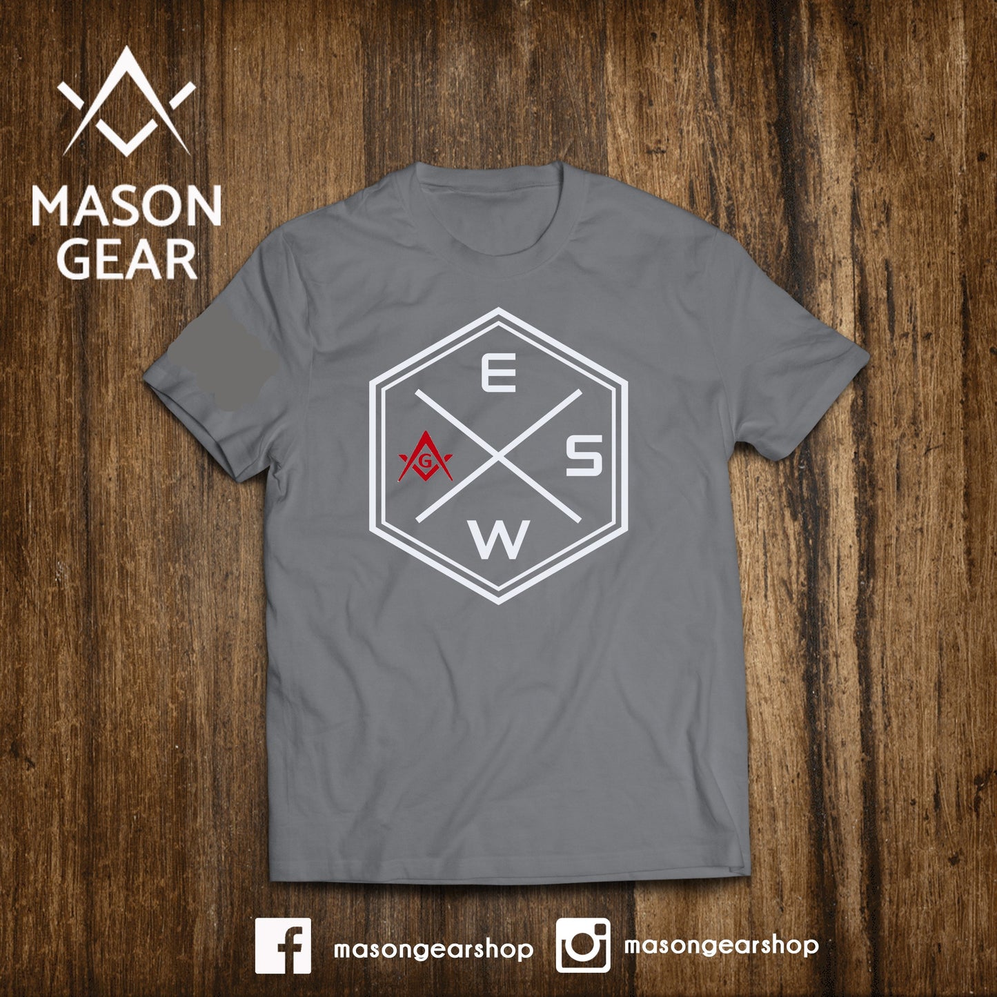 Moral Compass- tshirt - Mason Gear Shop