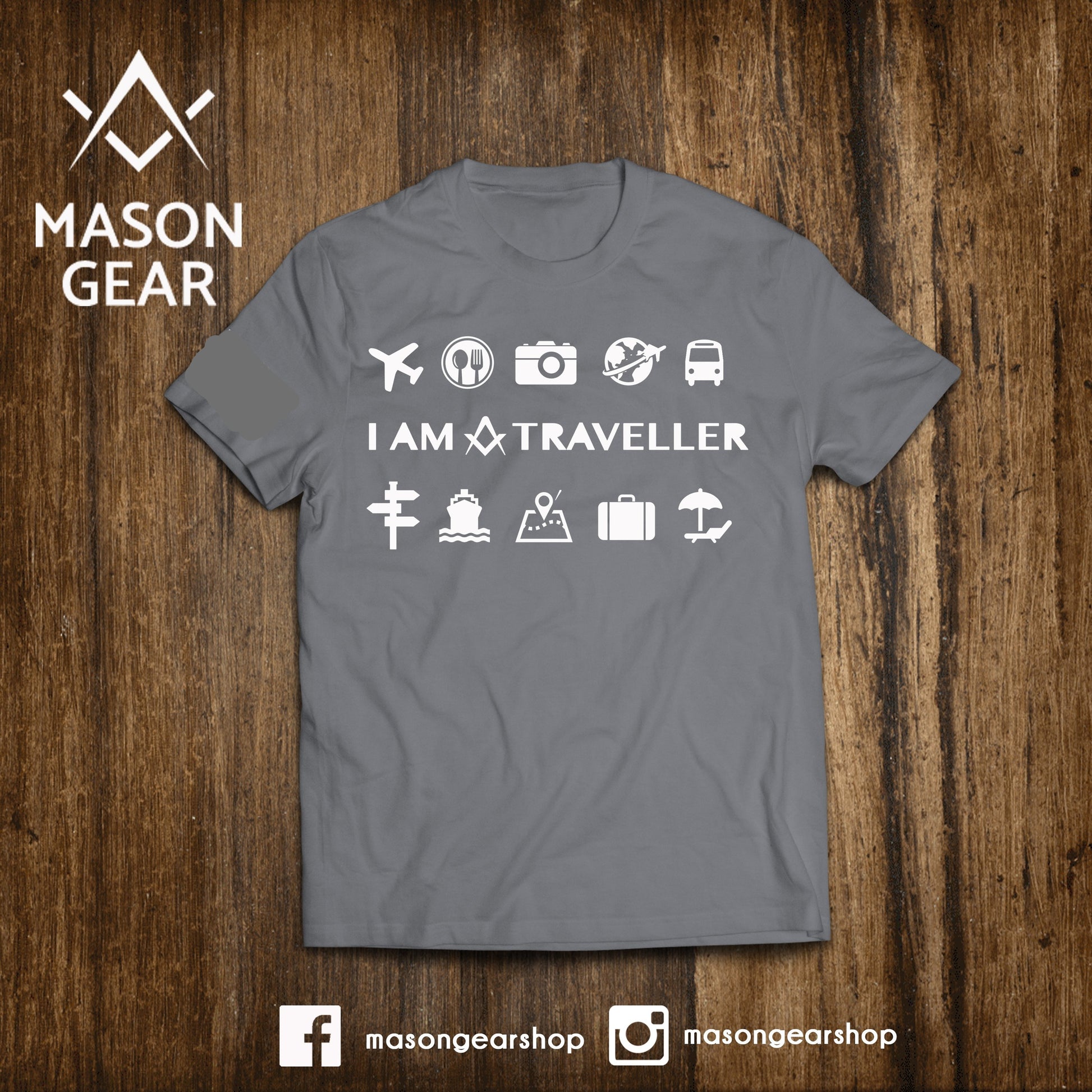 I am a Traveller  - tshirt - Mason Gear Shop