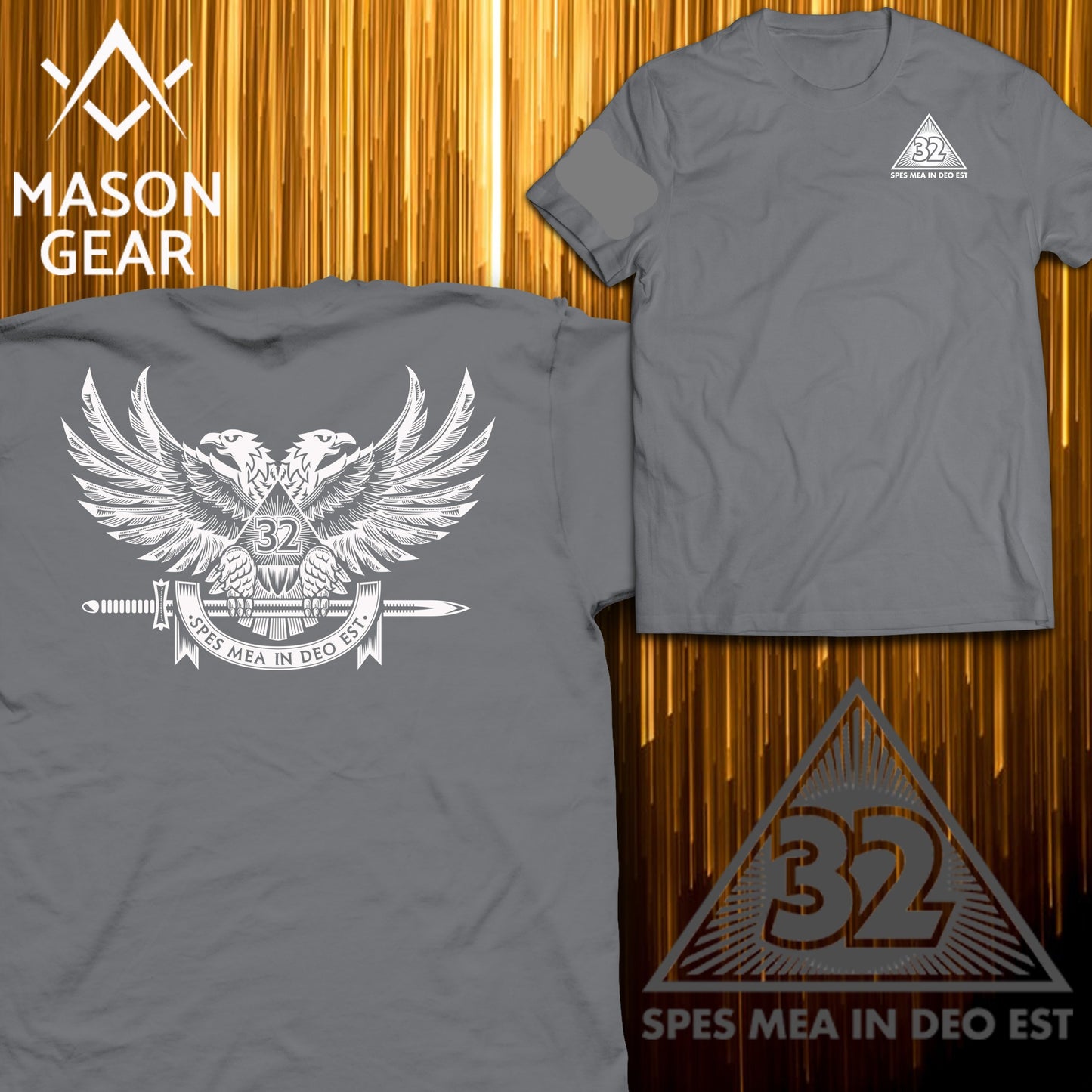 Scottish Rite Wings Up Ver.2 - tshirt