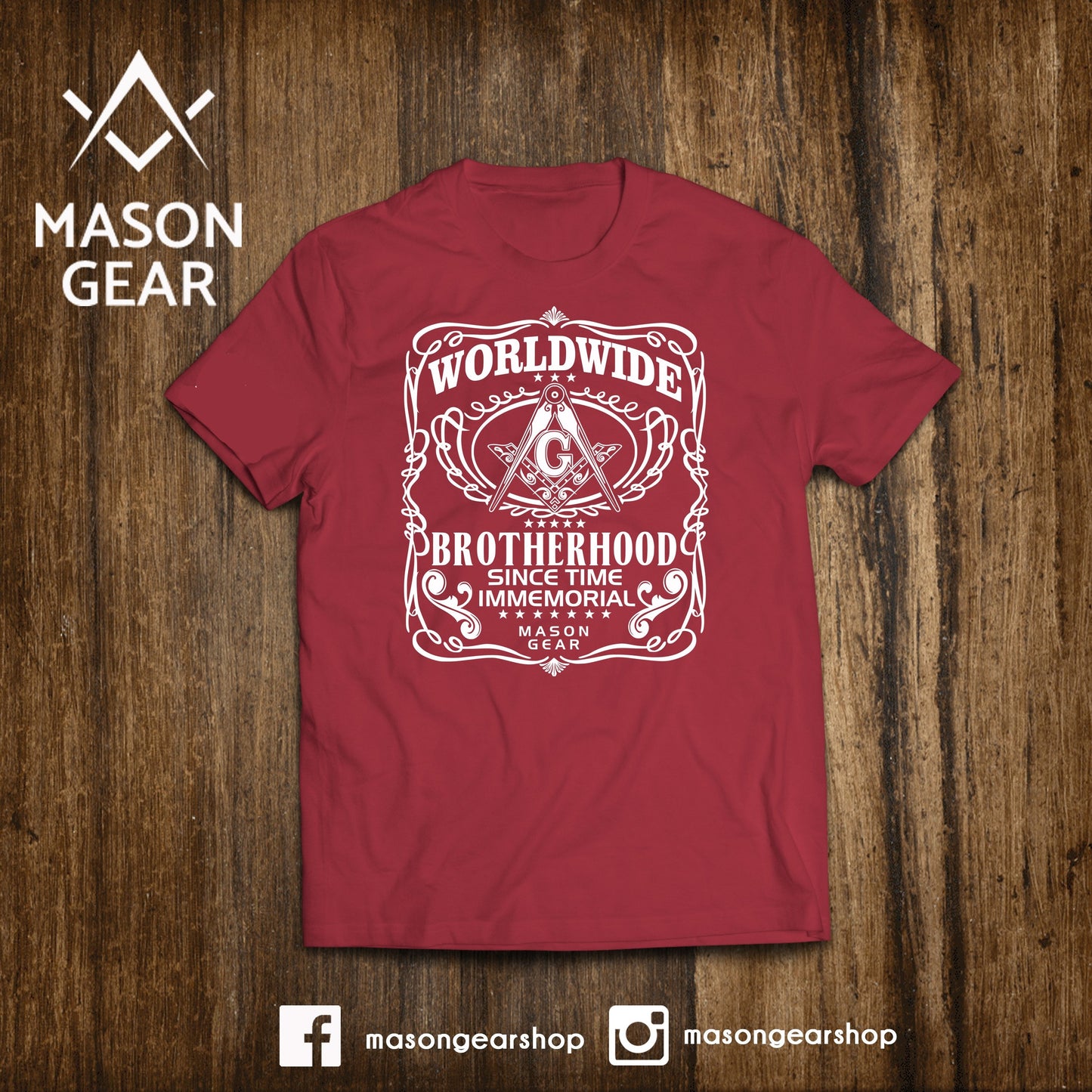 Worldwide Brotherhood  - tshirt - Mason Gear Shop