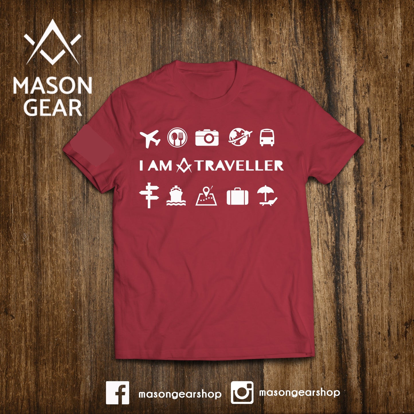 I am a Traveller  - tshirt - Mason Gear Shop