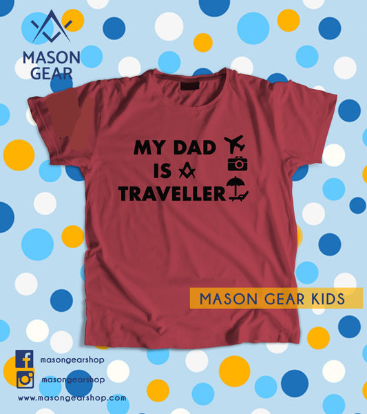 My DAD is a Traveller - Youth tshirt