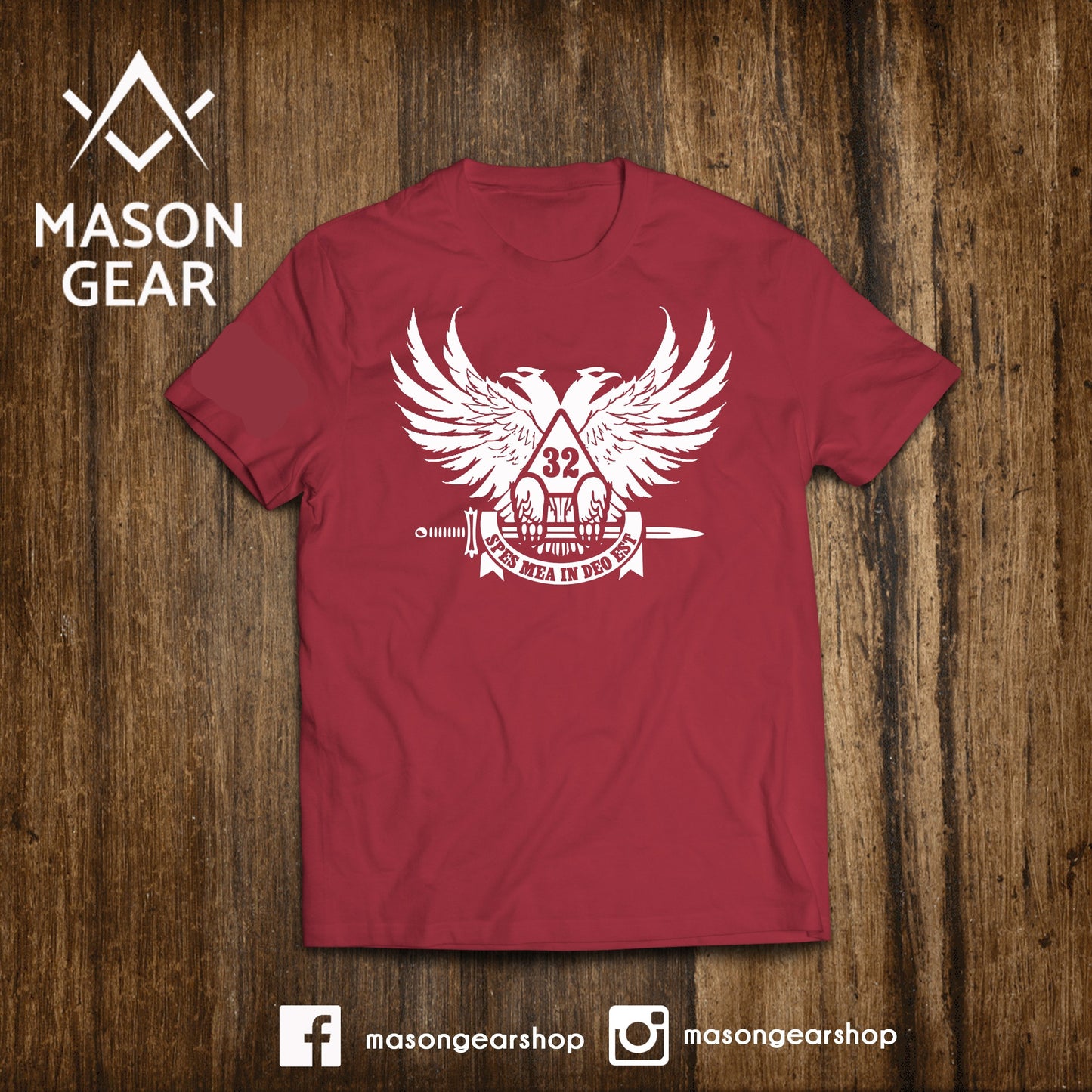 Scottish Rite Wings UP - tshirt - Mason Gear Shop