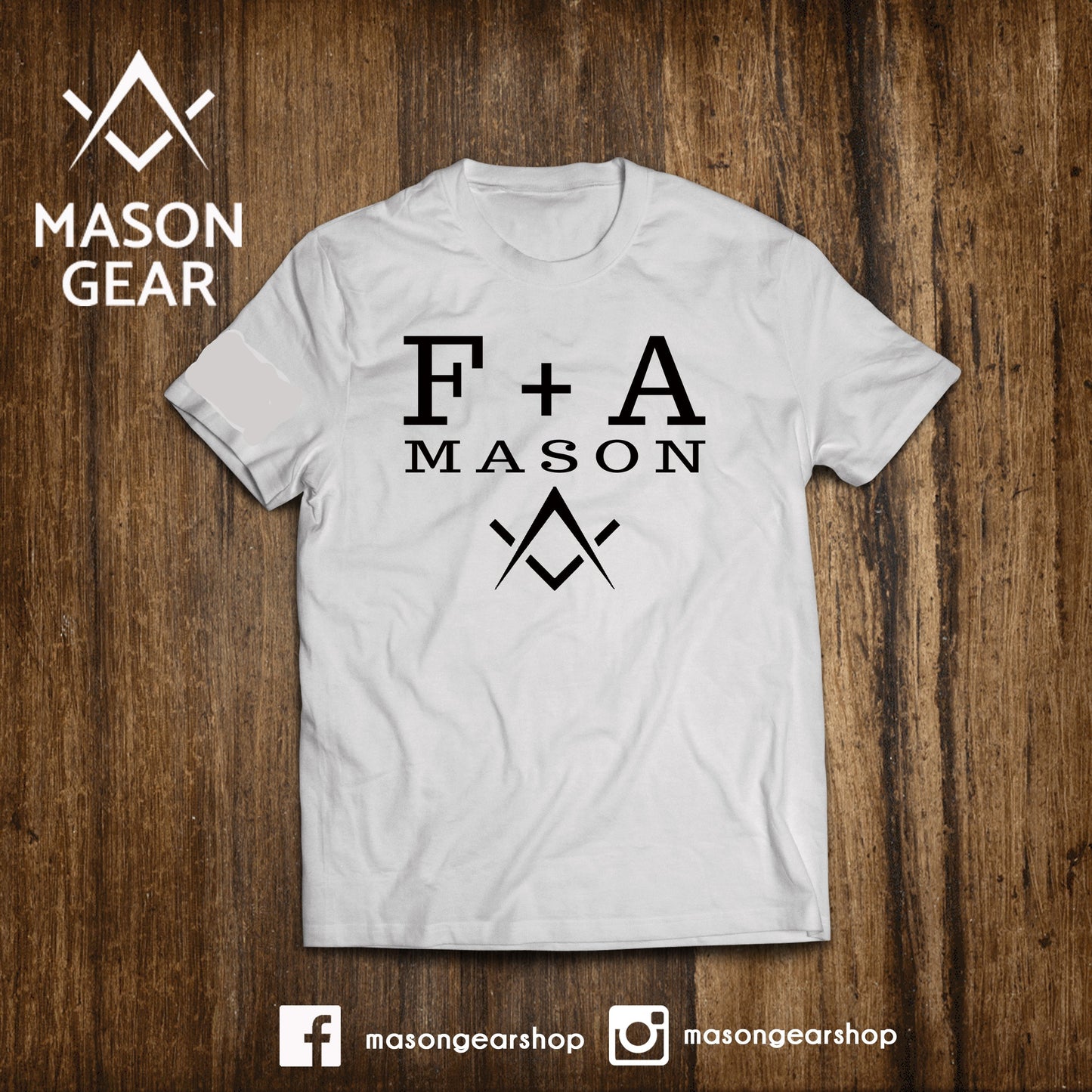 Free and Accepted Mason  - tshirt - Mason Gear Shop