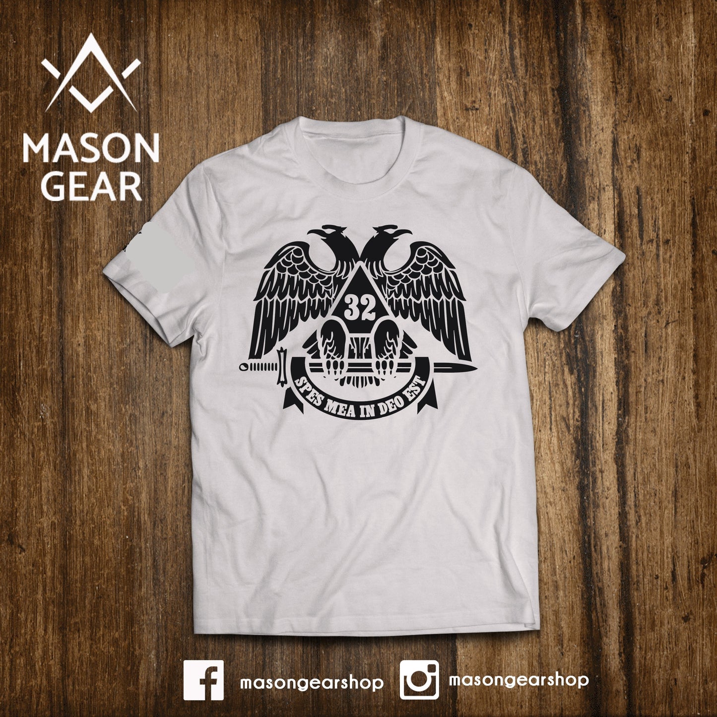 Scottish Rite Wings Down - tshirt - Mason Gear Shop